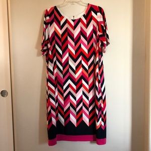 COPY - Signature Camryn Chevron Dress Size 16W